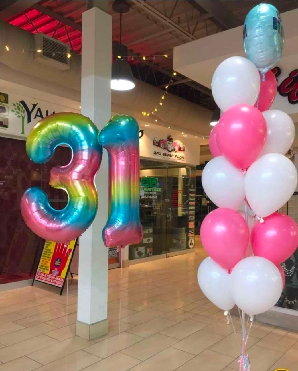 Personalized Number Balloon