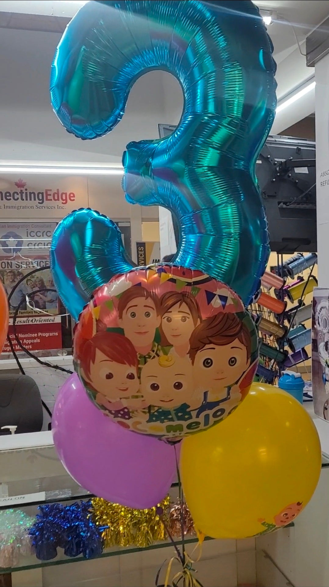 Personalized Number Balloon