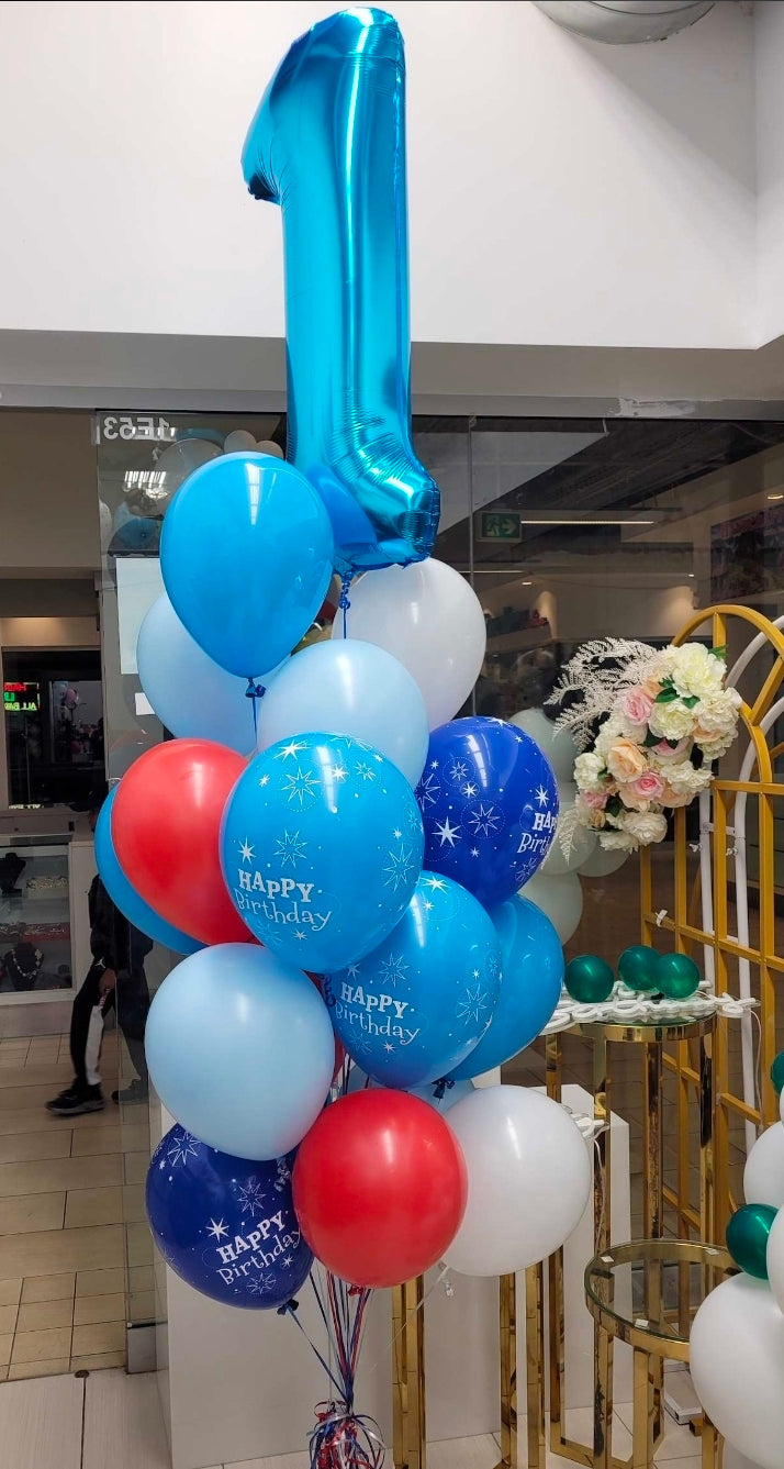 Personalized Number Balloon